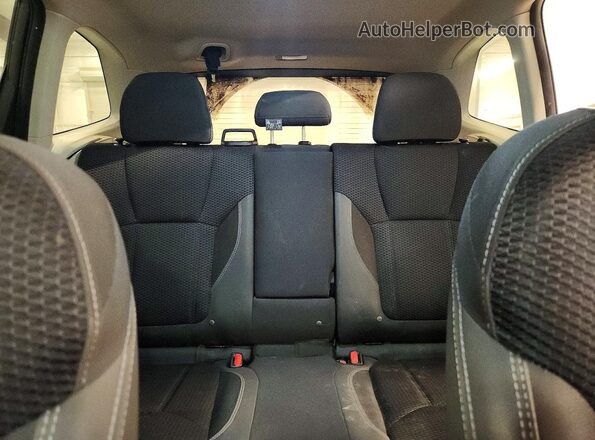 JF2SKAGC9KH542812 2019 SUBARU FORESTER Charcoal Rear seats view