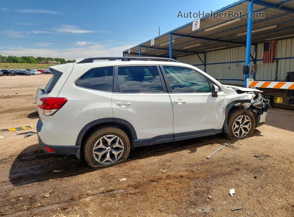 JF2SKAGC9LH467059 2020 SUBARU FORESTER White Задня права чверть