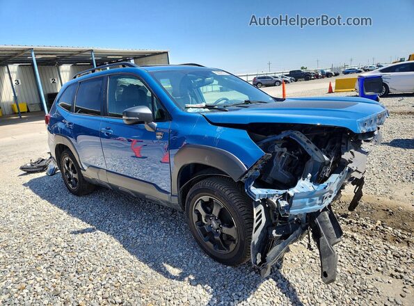 JF2SKAHC3RH466464 2024 SUBARU FORESTER Blue Przód prawy