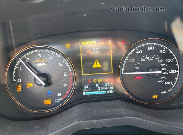 JF2SKAHC6SH401162 2025 SUBARU FORESTER Gray Vista del cuadro de instrumentos