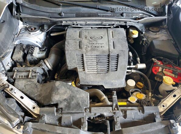 JF2SKAJC0KH430425 2019 SUBARU FORESTER Silver Engine compartment view