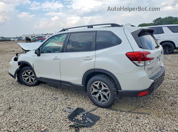 JF2SKAJC0MH462794 2021 SUBARU FORESTER White Հետևի ձախ
