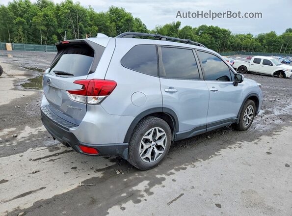 JF2SKAJC0MH499845 2021 SUBARU FORESTER Silver Tył prawy