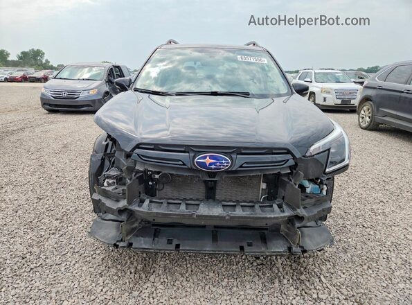 JF2SKAJC0NH502681 2022 SUBARU FORESTER Black Front view
