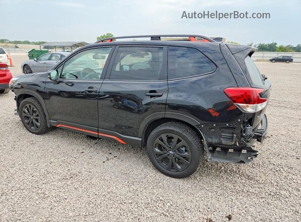 JF2SKAJC0NH502681 2022 SUBARU FORESTER Black Rear left