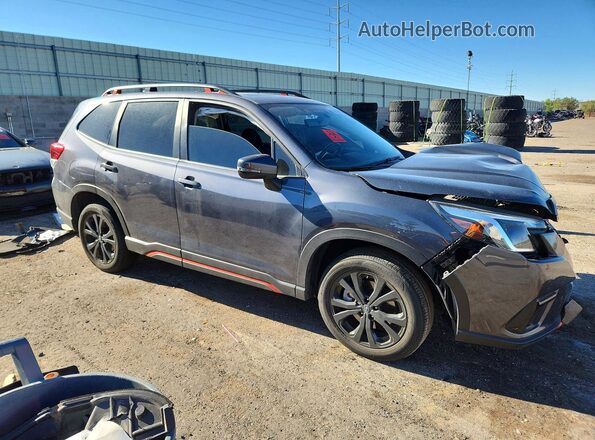 JF2SKAJC0PH535361 2023 SUBARU FORESTER Серый Передняя правая четверть