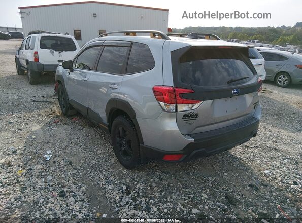 JF2SKAJC0RH410654 2024 SUBARU FORESTER Серебряный Задняя левая четверть