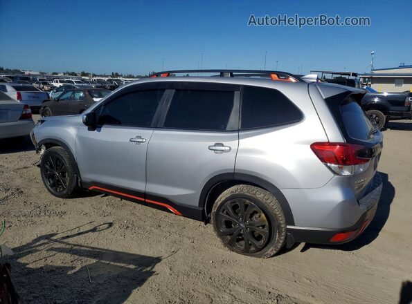 JF2SKAJC1KH421300 2019 SUBARU FORESTER Silver Задня ліва чверть