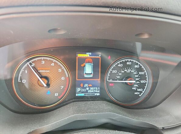 JF2SKAJC1PH507651 2023 SUBARU FORESTER Gray Սարքավորումների վահանակի տեսք