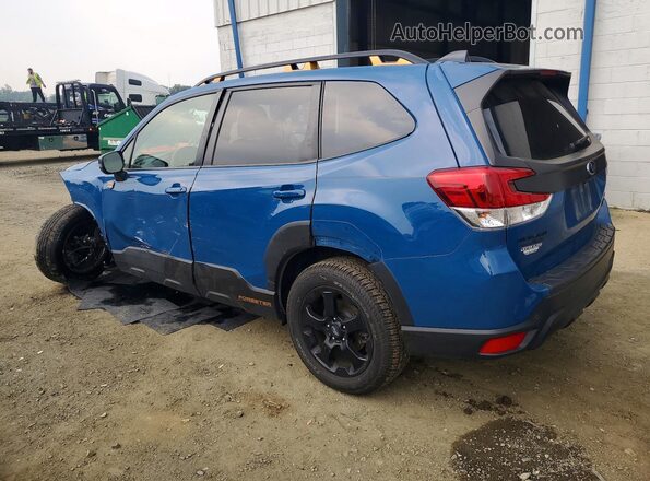 JF2SKAJC1RH521245 2024 SUBARU FORESTER Blue Tył lewy