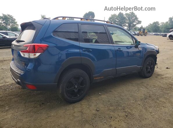 JF2SKAJC1RH521245 2024 SUBARU FORESTER Blue Tył prawy