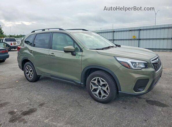 JF2SKAJC2LH464089 2020 SUBARU FORESTER Green Առջևի աջ