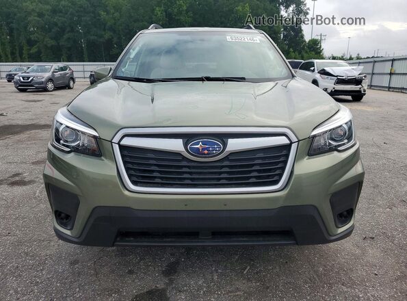 JF2SKAJC2LH464089 2020 SUBARU FORESTER Green Դիմացի տեսք
