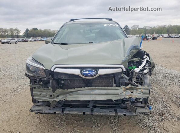 JF2SKAJC2MH561830 2021 SUBARU FORESTER Зеленый Вид спереди