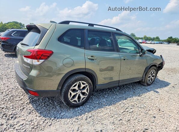 JF2SKAJC2MH588865 2021 SUBARU FORESTER Green Tył prawy