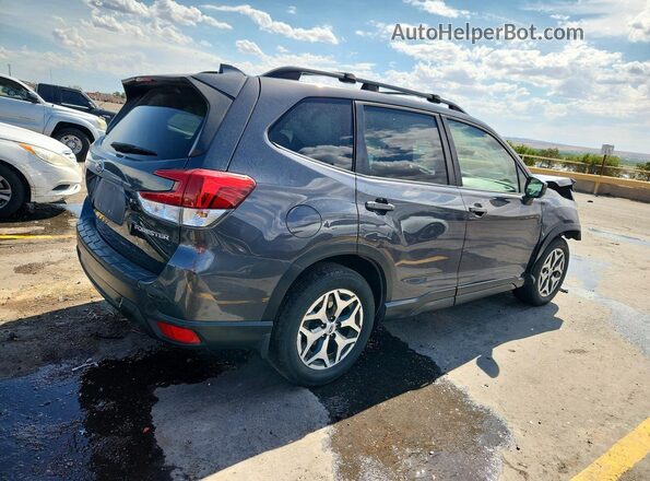 JF2SKAJC3MH448839 2021 SUBARU FORESTER Gray Trasero derecho