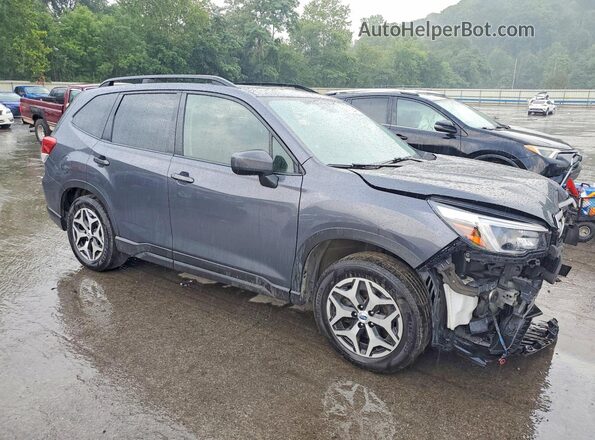 JF2SKAJC3MH463664 2021 SUBARU FORESTER Gray წინა მარჯვენა