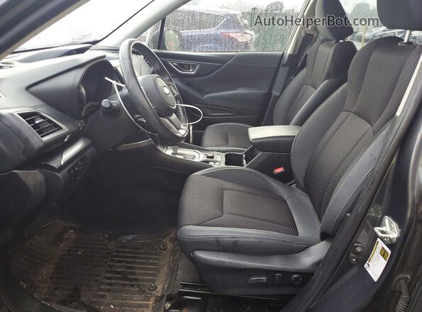 JF2SKAJC3MH463664 2021 SUBARU FORESTER Gray წინა სალონის ხედი