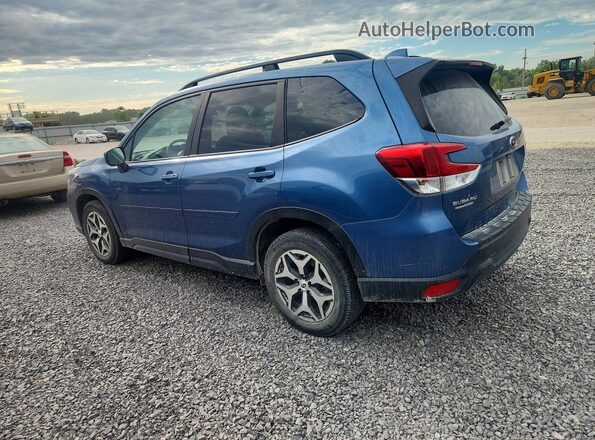 JF2SKAJC3MH491206 2021 SUBARU FORESTER Синий Задняя левая четверть