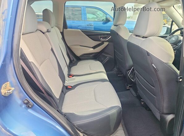 JF2SKAJC3MH491206 2021 SUBARU FORESTER Синий Вид задней части салона