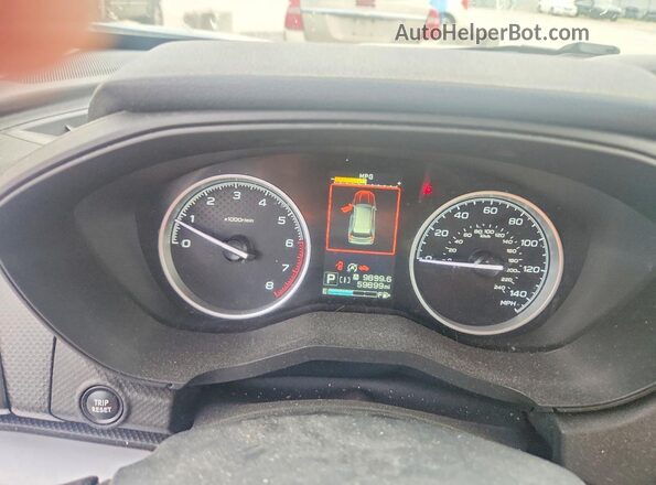 JF2SKAJC3MH491206 2021 SUBARU FORESTER Синий Вид щитка приборов