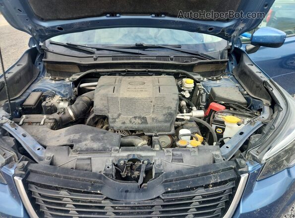 JF2SKAJC3MH491206 2021 SUBARU FORESTER Синий Вид подкапотного пространства