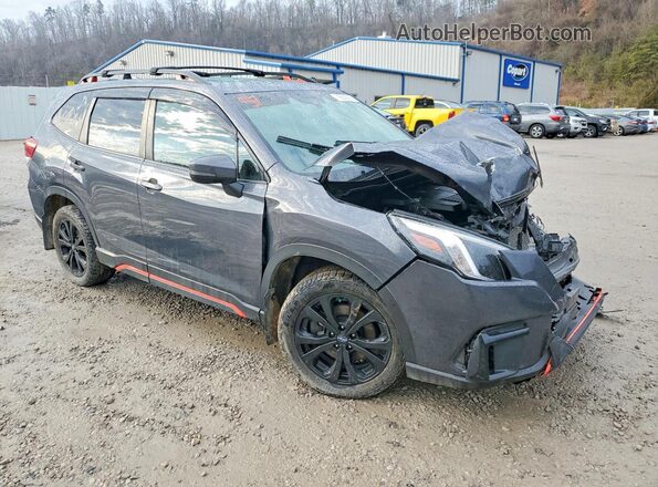 JF2SKAJC3NH438751 2022 SUBARU FORESTER Gray წინა მარჯვენა