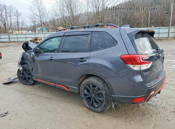 JF2SKAJC3NH438751 2022 SUBARU FORESTER Gray უკანა მარცხენა