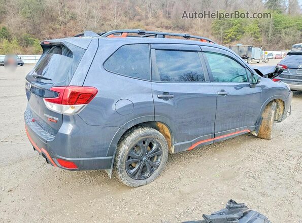 JF2SKAJC3NH438751 2022 SUBARU FORESTER Gray უკანა მარჯვენა