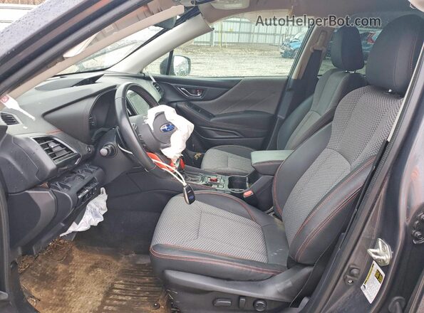 JF2SKAJC3NH438751 2022 SUBARU FORESTER Gray წინა სალონის ხედი
