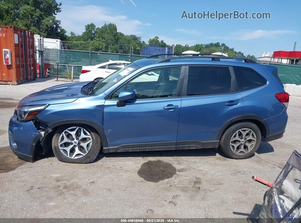 JF2SKAJC4LH527077 2020 SUBARU FORESTER Синий Панорамный вид салона 360°