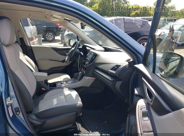 JF2SKAJC4LH527077 2020 SUBARU FORESTER Синий Вид салона спереди