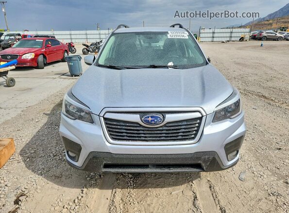 JF2SKAJC4MH448400 2021 SUBARU FORESTER Silver Vista frontal