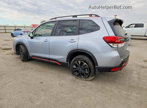 JF2SKAJC4NH503137 2022 SUBARU FORESTER Silver Trasero izquierdo