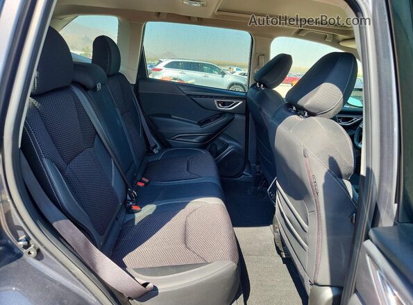 JF2SKAJC5LH599096 2020 SUBARU FORESTER Gray Вид задніх сидінь