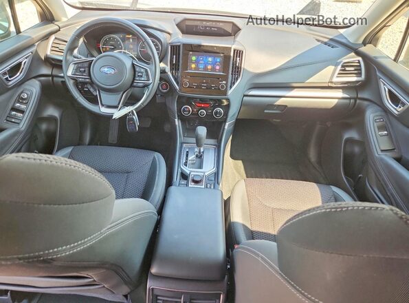 JF2SKAJC5LH599096 2020 SUBARU FORESTER Gray Вид панелі приладів