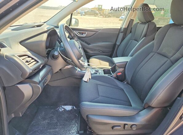 JF2SKAJC5LH599096 2020 SUBARU FORESTER Gray Вид салону спереду