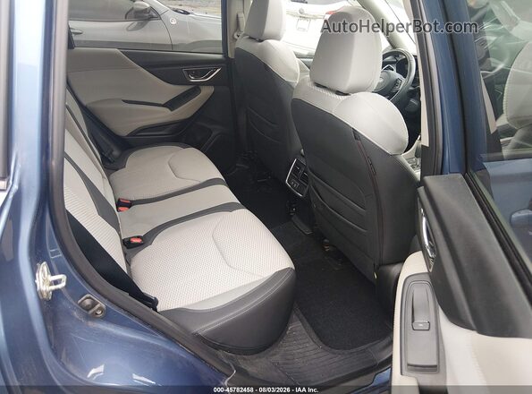JF2SKAJC5MH437809 2021 SUBARU FORESTER Blue Vista de la etiqueta del VIN