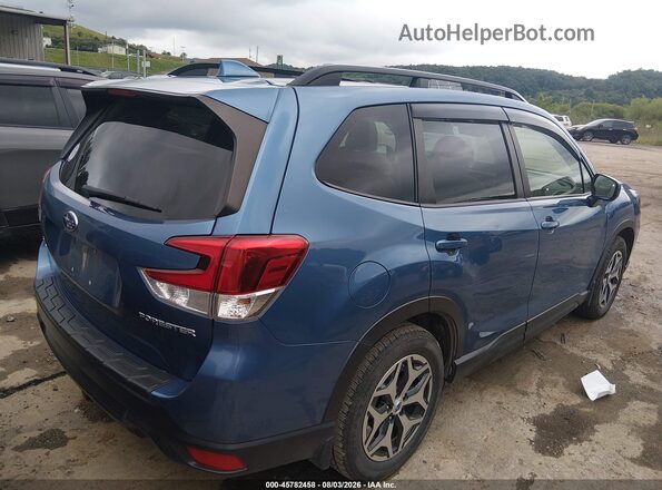 JF2SKAJC5MH437809 2021 SUBARU FORESTER Blue Trasero derecho