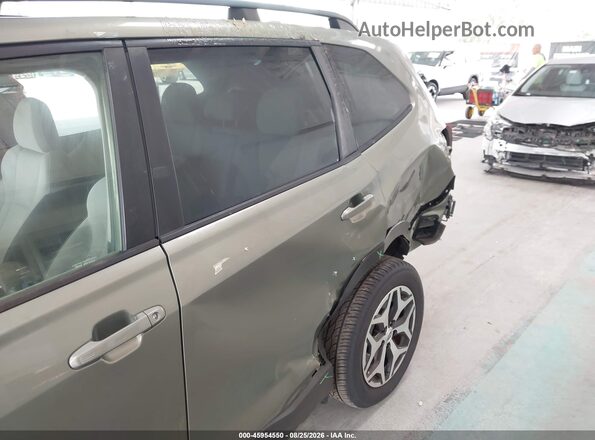 JF2SKAJC5MH453945 2021 SUBARU FORESTER Green წინა ხედი