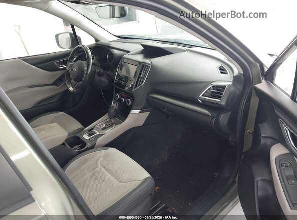 JF2SKAJC5MH453945 2021 SUBARU FORESTER Green წინა სალონის ხედი