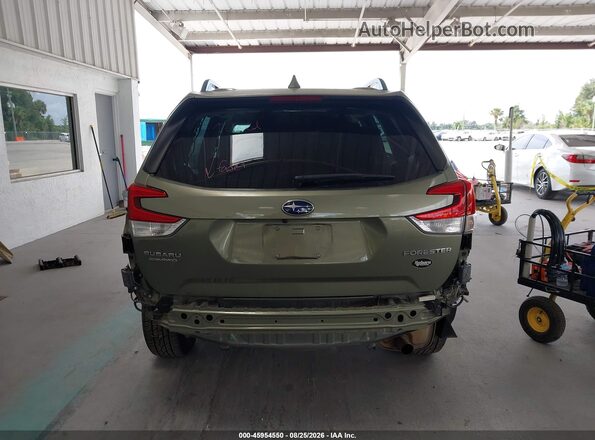 JF2SKAJC5MH453945 2021 SUBARU FORESTER Green 