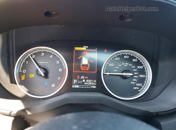 JF2SKAJC5MH488310 2021 SUBARU FORESTER Серебряный Вид щитка приборов