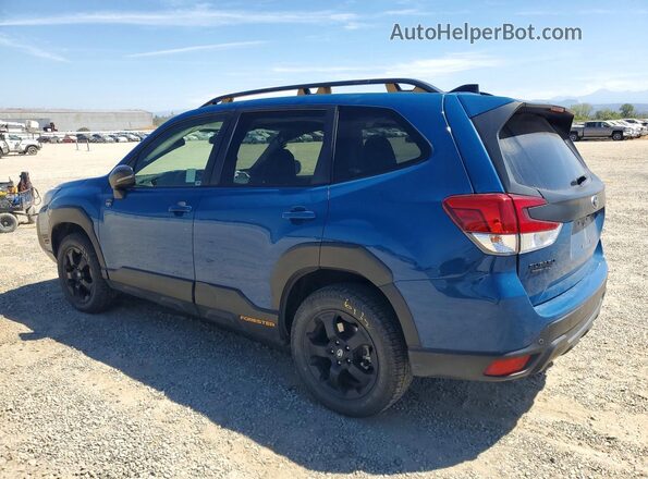 JF2SKAJC5RH506103 2024 SUBARU FORESTER Blue უკანა მარცხენა