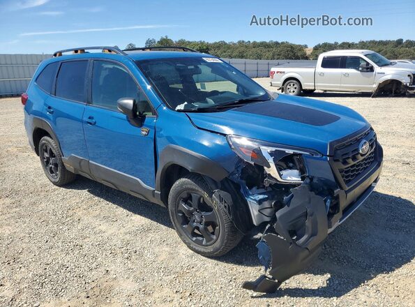 JF2SKAJC5RH506103 2024 SUBARU FORESTER Blue წინა მარჯვენა