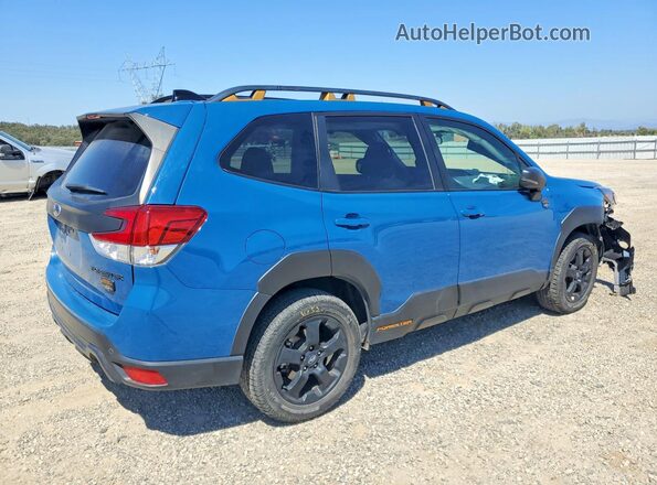 JF2SKAJC5RH506103 2024 SUBARU FORESTER Blue უკანა მარჯვენა