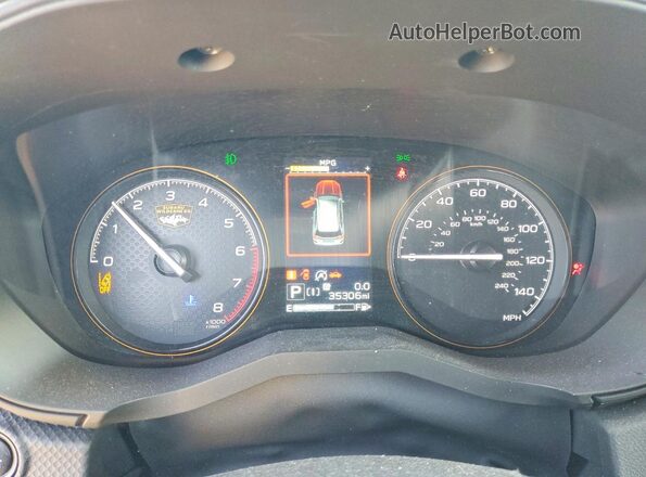 JF2SKAJC5RH506103 2024 SUBARU FORESTER Blue ხელსაწყოთა პანელის ხედი