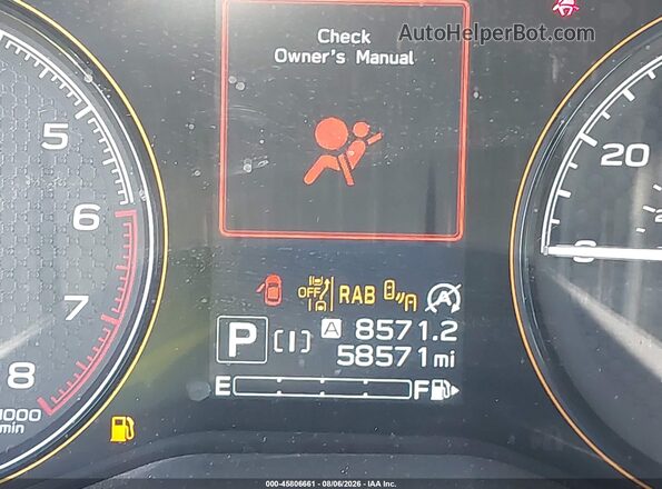 JF2SKAJC6RH402008 2024 SUBARU FORESTER Белый 
