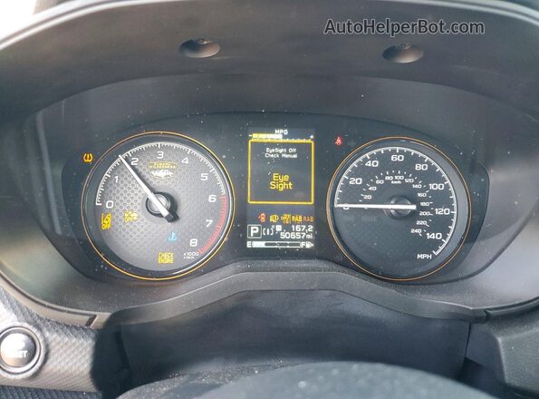 JF2SKAJC6RH402901 2024 SUBARU FORESTER Green Вид щитка приладів