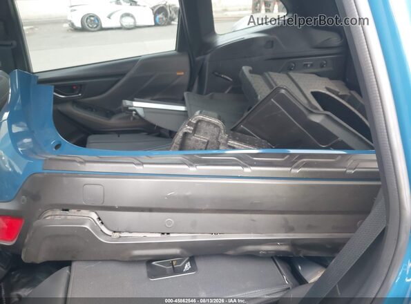 JF2SKAJC6RH420296 2024 SUBARU FORESTER Blue ხელსაწყოთა პანელის ხედი